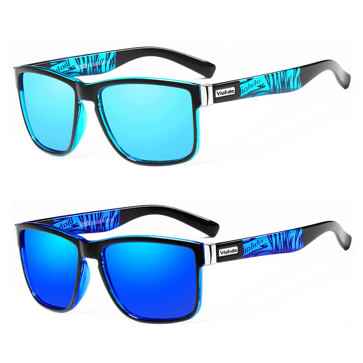 VIAHDA Polarized Sports Sunglasses for Man Cycling Running Fishing Golf Sun glasses Women HD6009