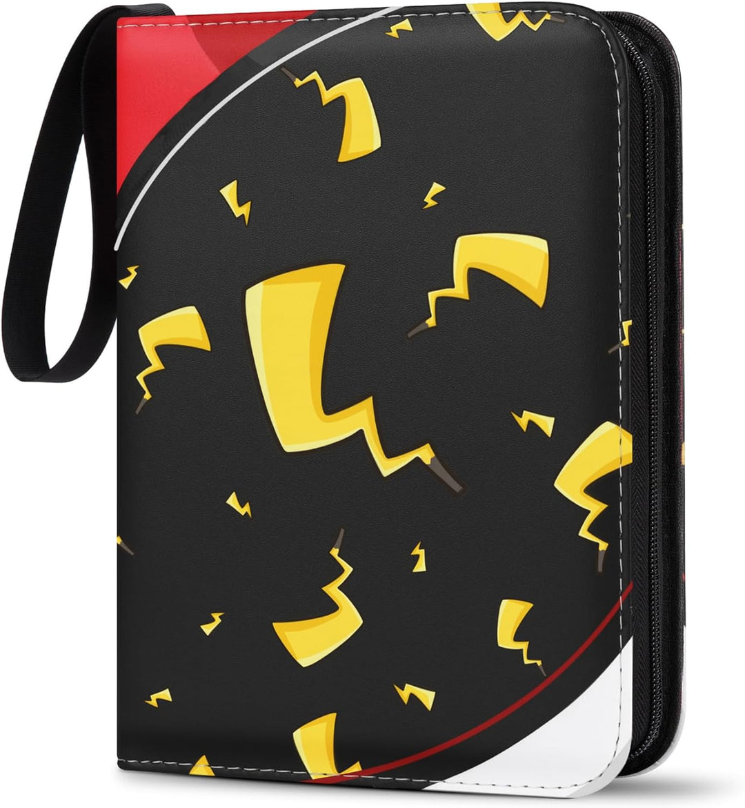 Card Binder 9-Pocket, 720 Pockets Card Holder Album with 40 Sleeves Yellow Tail