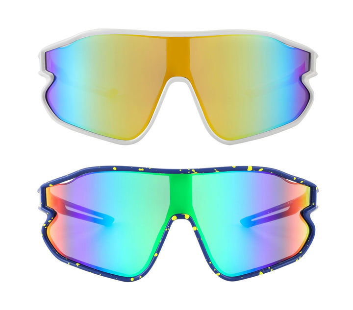 Yogo Vision Kids Sports Sunglasses Youth Lightweight Baseball Sun Glasses UV400 Protection Sport Frame Shades for Boys Girls