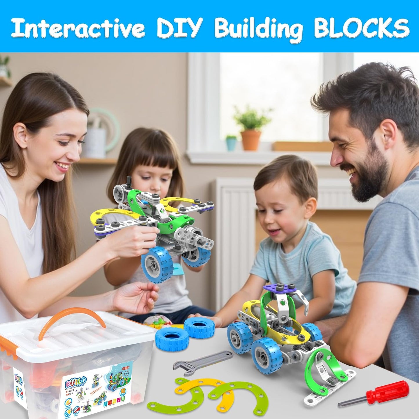 10 in 1 Electric STEM Toys for 5 6 7 8 Year Old Boys Girls, Educational Building Stem Toys for Kids 6-8 8-10 Construction Toy for Boys Ages 4-8 Stem Engineering Activities Christmas Birthday Gift