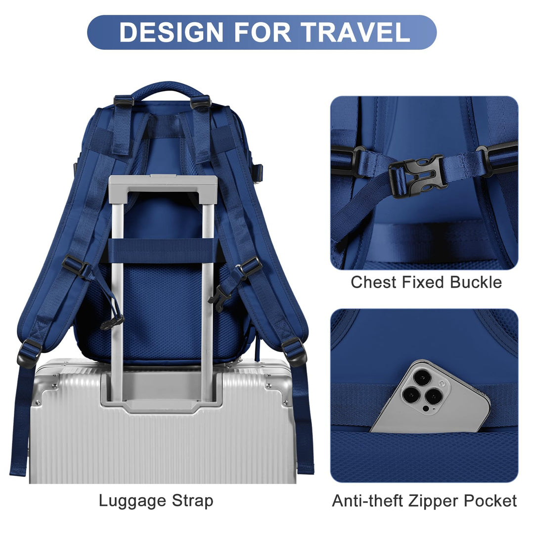 coofay Travel Backpack for Men Women Carry on Backpack for Airplanes Personal Item Backpack for Traveling on Airplane Traveling Backpack Airback Backpack for Travel Mochila de Viaje