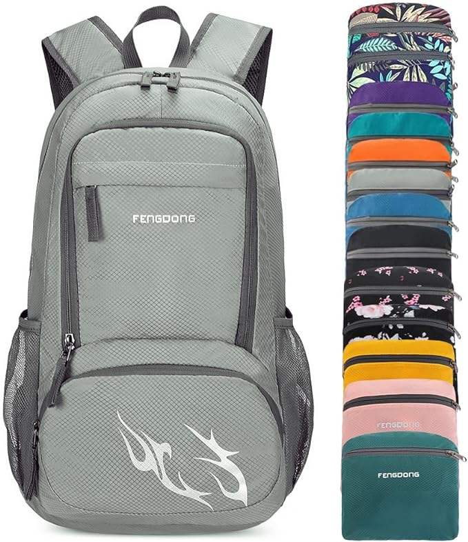 35L Lightweight Foldable Waterproof Packable Travel Small Hiking Backpack Daypack for men women