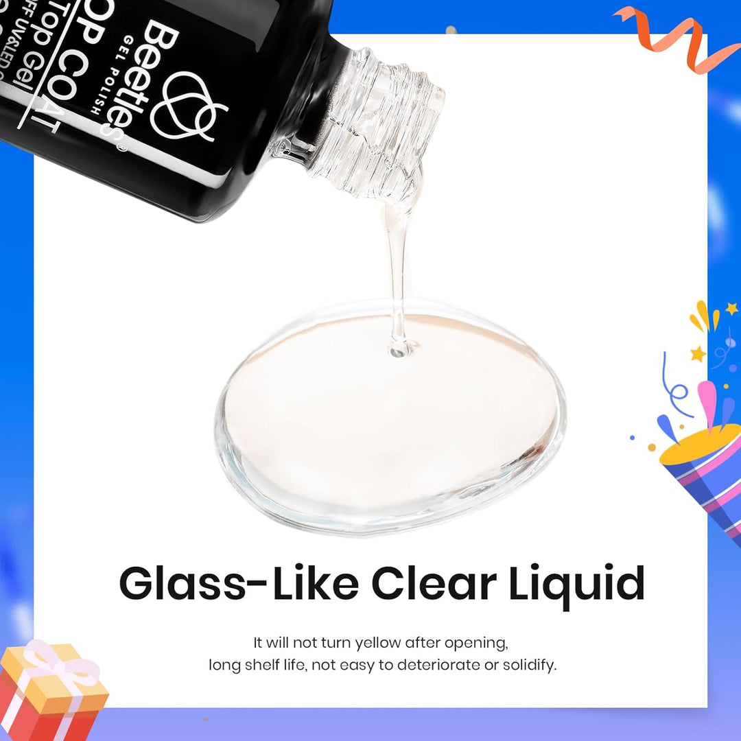 Beetles Gel Nail Polish Set | 3PCS 15ML | Long-Lasting Shine & Marble Effect