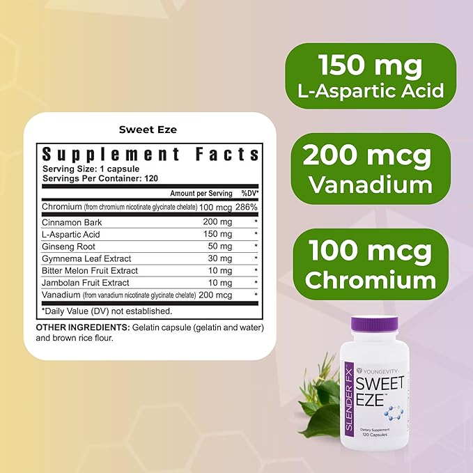 Youngevity Sweet eze 120 Capsules
