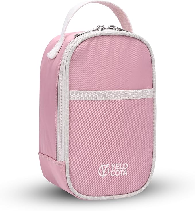 Mini Thermal Bag, Snack Bag, Insulated Lunch Bag, Lunch Cooler Bags, Exact Designed for Insulated Food Jar below 27oz, Lunch Tote Bag for Girls,Women