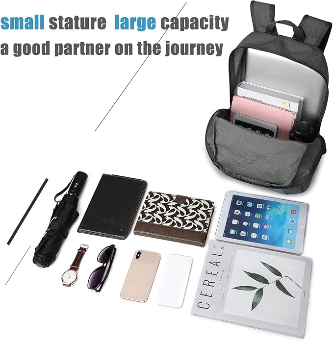 G4Free 20L Lightweight Packable Backpack Travel Hiking Daypack Foldable Backpack for Men Women