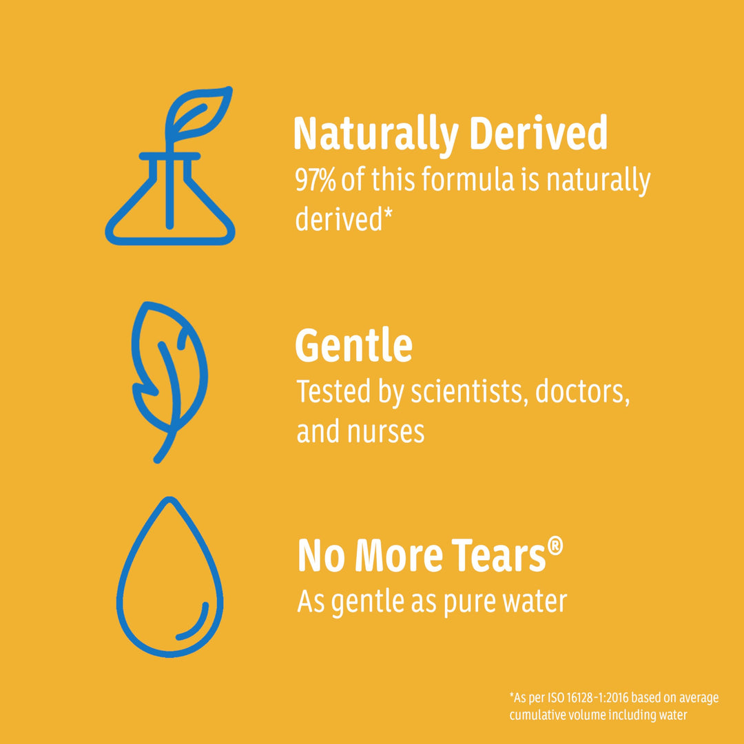 Johnson's Baby Shampoo with Tear-Free Formula, Shampoo for Baby's Delicate Scalp & Skin, Gently Washes Away Dirt & Germs, Paraben-, Phthalate-, Sulfate- & Dye-Free, 20.3 fl. oz