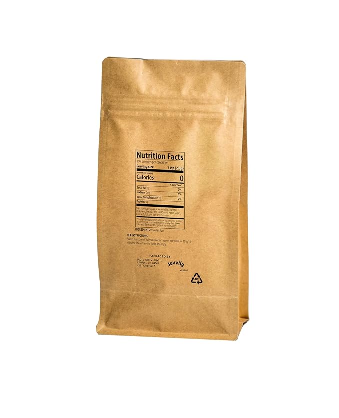 Valerian Root - 1 lb - Cut & Sifted - Herbal Tea - No Fillers Or Additives