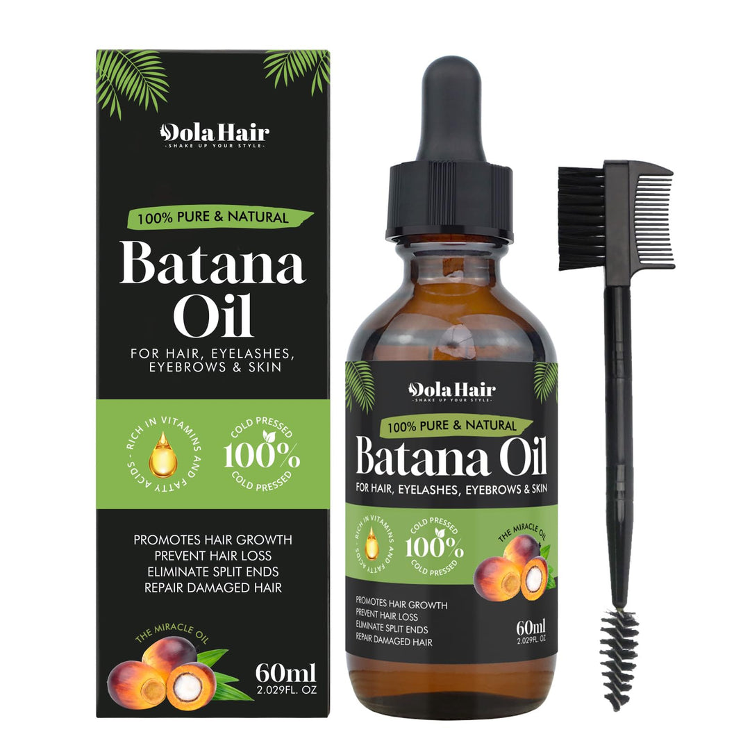Batana Oil for Hair Growth Organics Pure Batana Hair Oil 100% Natural Batana Oil Nourishes Damaged Hair Natural Hair Growth Oil and Conditioner Batana Hair Oil 2.02 Fl Oz