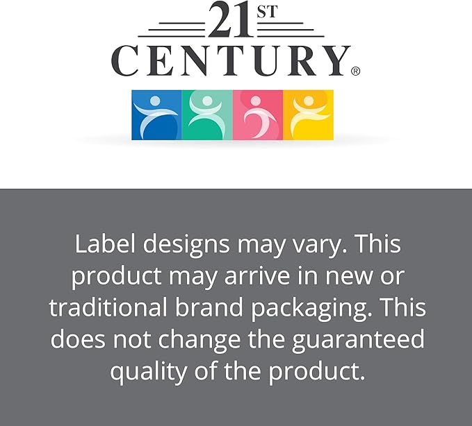 21st Century Calcium Plus Extra D Caplets, 500 mg, 90 Count, Pack of 1