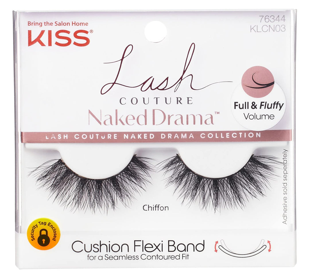 Kiss Lash Couture Naked Drama Chiffon (Pack Of 3)