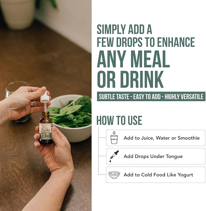 Organic Plant D3+K2 (5000 iu D3) All-Trans MK7 from MenaQ7 (120 mcg K2) 100% Organic & Plant-Based Sublingual D3 Drops (Cholecalciferol), 100% Vegan, Supports Immunity, and Bone, (1oz-2Pack)