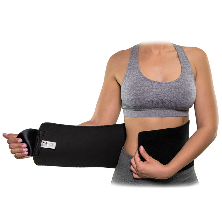McDavid Waist Trimmer Belt, Waist Trainer for Women, Promotes Sweat & Weight Loss in Mid-Section, Sold as Single Unit, Black
