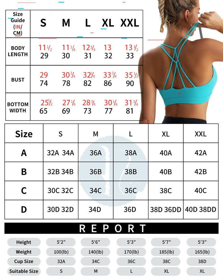 Sports Bras for Women,Padded Green Sports Bra Tank Top Sexy Crisscross Back High Impact Longline Workout Yoga Bra(WX2934Bright Green,S)