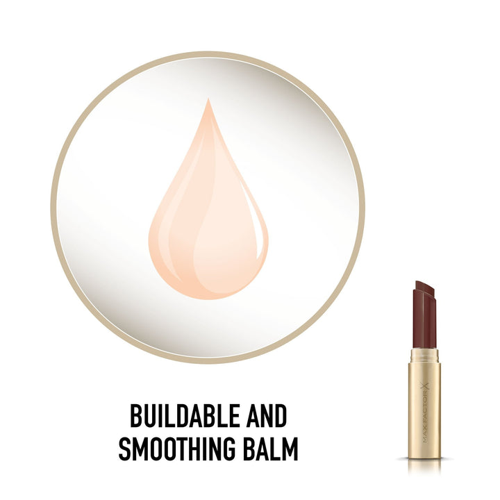 Max Factor Colour Intensifying Lip Balm 2g - 45 Rich Chocolate