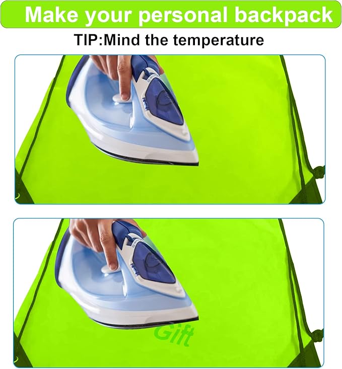 Drawstring Bags Bulk 14 Pcs Drawstring Backpack Bulk Cinch Bag Sackpack for Men Women Gym (Light Green)