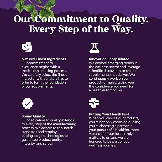 Pure Magnesium Glycinate 400mg Per Serving - Vegan High Absorption Chelated Magnesium Capsules for Women & Men 400mg for Mood Sleep and Relaxation Support - 30 Servings