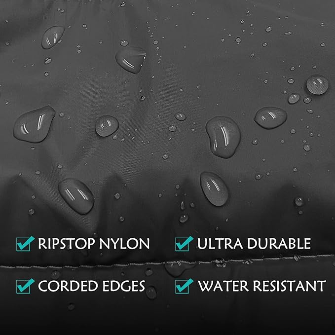 Gold Armour Camping Blanket - Puffy, Packable, Lightweight & Compact Insulated Camping Quilt for Outdoor - Backpacking, Beach, Stadium, Camp, Travel and Hiking Gear Essentials (Black)