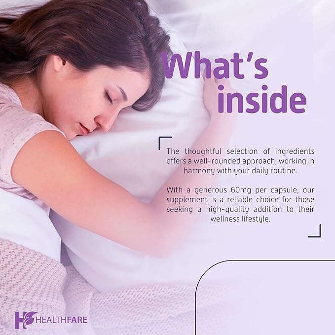 Melatonin 60mg | 90 Veg Capsules | Gluten-Free | Non-GMO | Unflavored | Made in USA