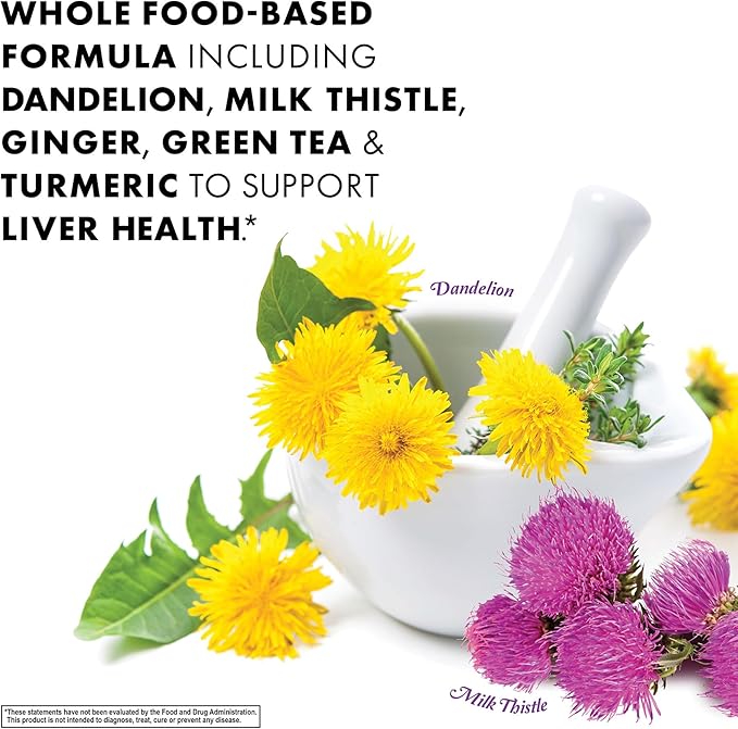 Bluebonnet Nutrition Liver Detox, Liver Health*, Antioxidant Protection*, Soy-Free, Gluten-Free, Kosher Certified, Non-GMO, Dairy-Free, 60 Vegetable Capsules, 60 Servings