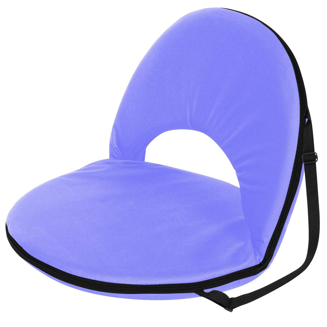Trademark Innovations Portable Multiuse Folding Seat, Lilac