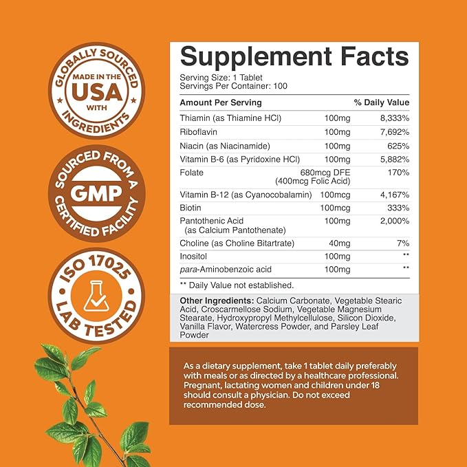 Bundle of D Mannose Capsules for Urinary Tract Health for Women Fast Acting Super Concentrated Cranberry 60ct and Vitamin B Complex Adult Multivitamin for Immune Support Mood Boost and Memory Supplem