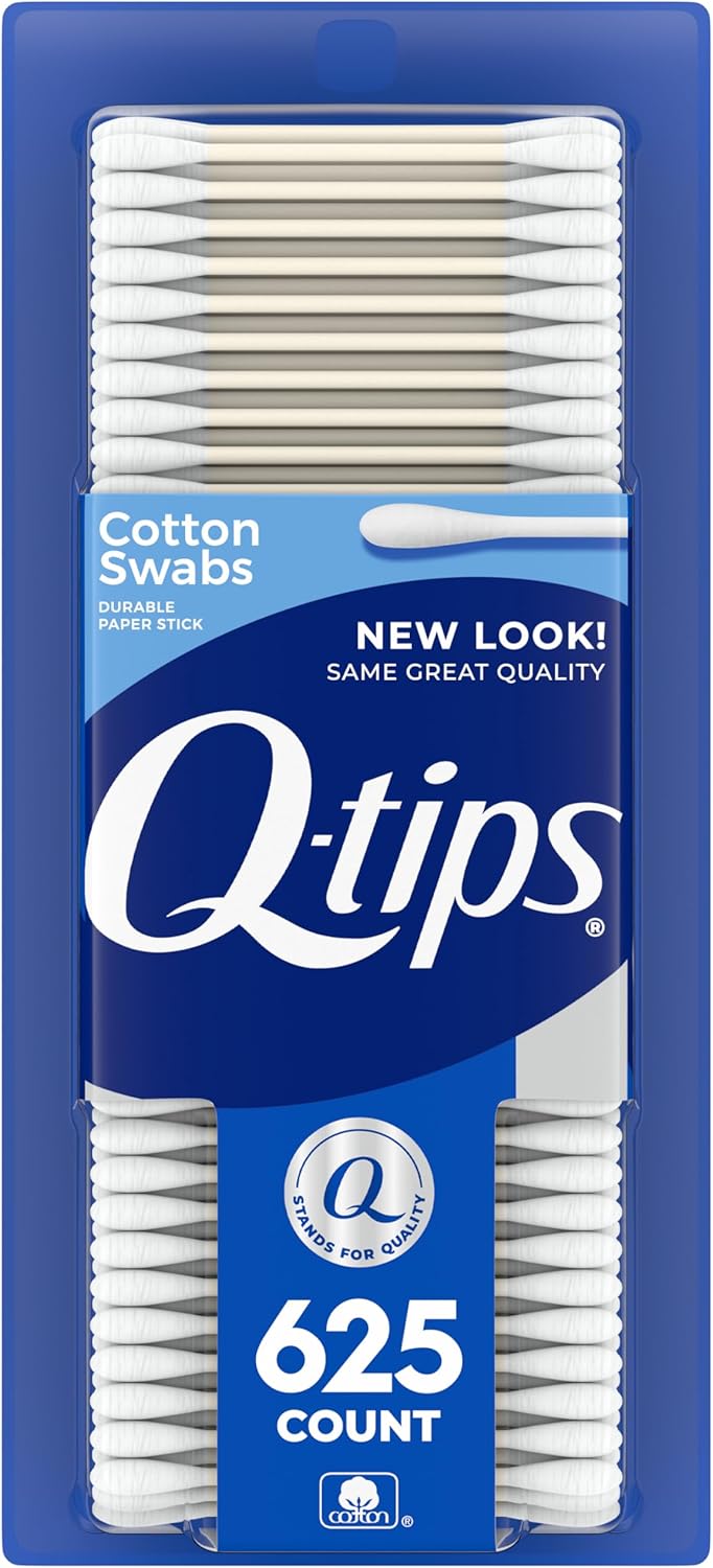 Q-Tips Cotton Swabs | 100% Cotton | Hygiene & Beauty Care | 750 Count