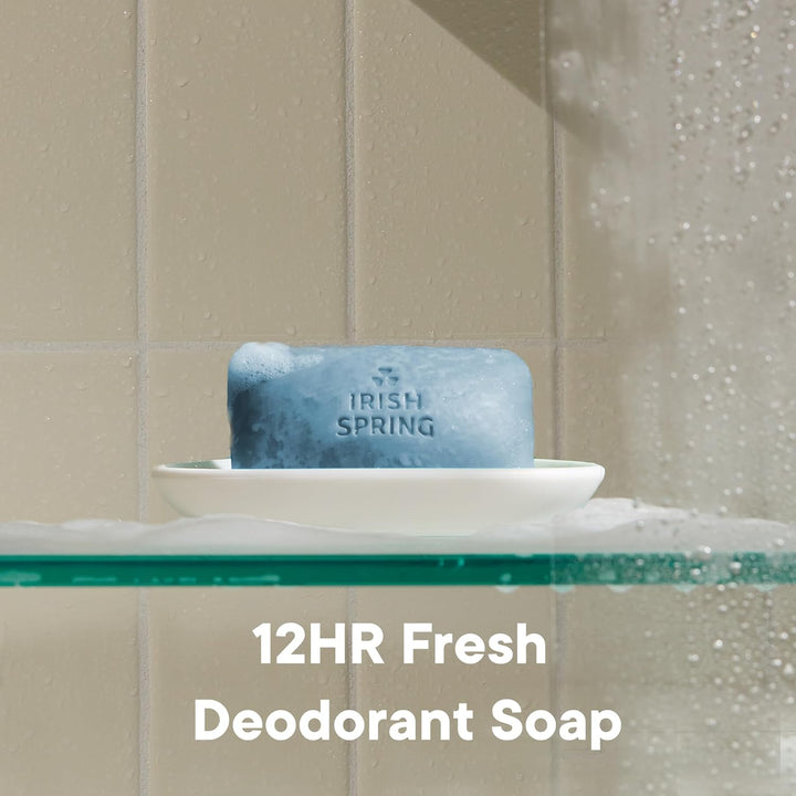 Aloe Vera Moisturizing Bar Soap | Irish Spring | 44.4 Oz | Hydrating Cleanser