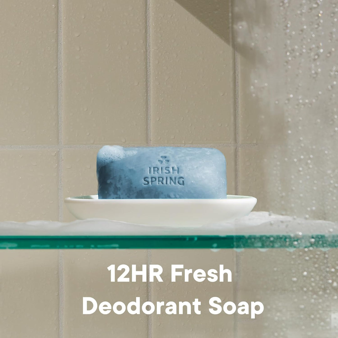 Aloe Vera Moisturizing Bar Soap | Irish Spring | 44.4 Oz | Hydrating Cleanser