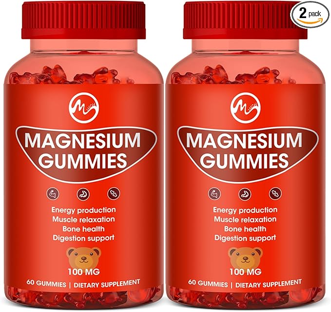 Vasaka Magnesium Gummies 2 Pack