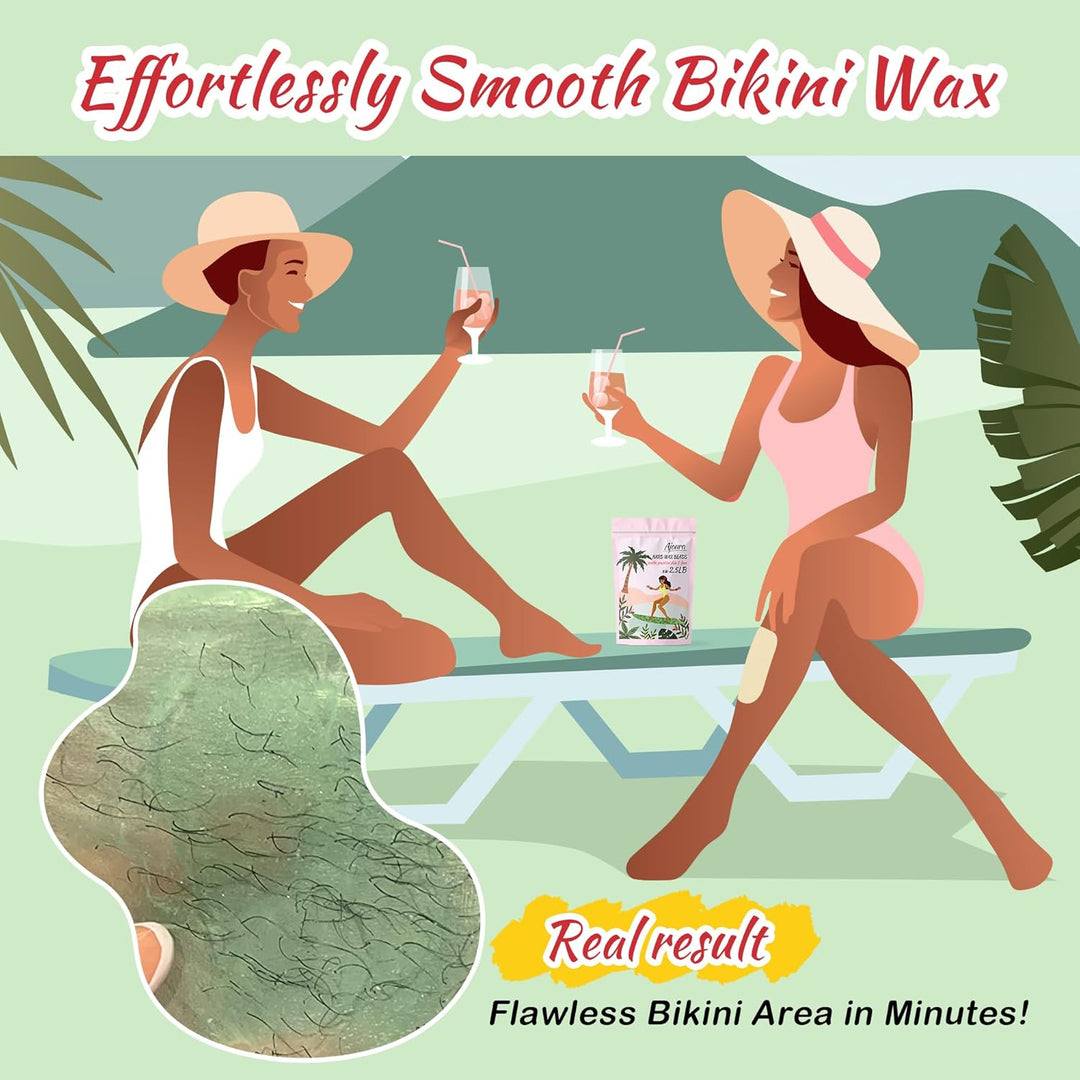 Ajoura 2.5LB Aloe Hard Wax Beads | Premium Sensitive Skin Hair Removal