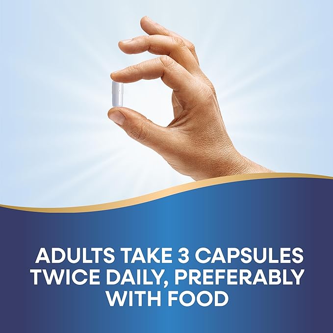 Nature's Way Calcium & Magnesium Mineral Complex, Supports Bone Health & Muscle Function,* 750 mg per 3-Capsule Serving, 250 Capsules (Packaging May Vary)