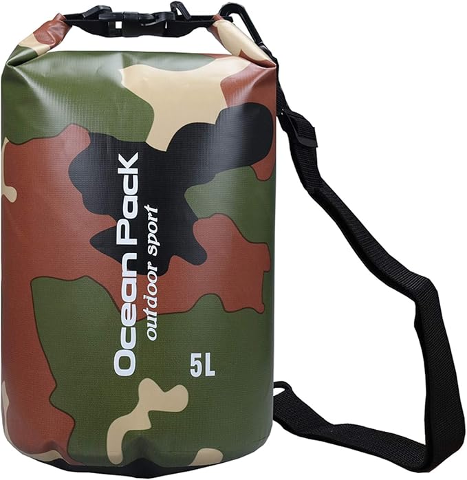 2L/3L/5L/10L/15L/20L/30L 500D Tarpaulin Heavey-Duty PVC Water Proof Dry Bag Sack for Kayaking/Boating/Canoeing/Fishing/Rafting/Swimming/Camping/Snowboarding