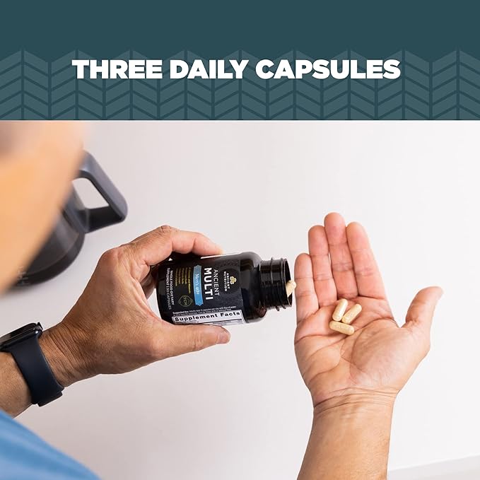 Ancient Nutrition, Multivitamin Mens 40 Plus 3 Day, 90 Count