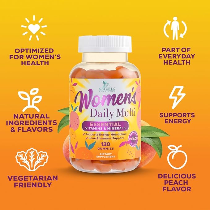 Multivitamin for Women - Complete Daily Womens Multivitamin & Multimineral with Vitamin A, C, D3, E, B12, Zinc & More - Essential Vitamins for Women - Supports Energy & Overall Health - 120 Capsules