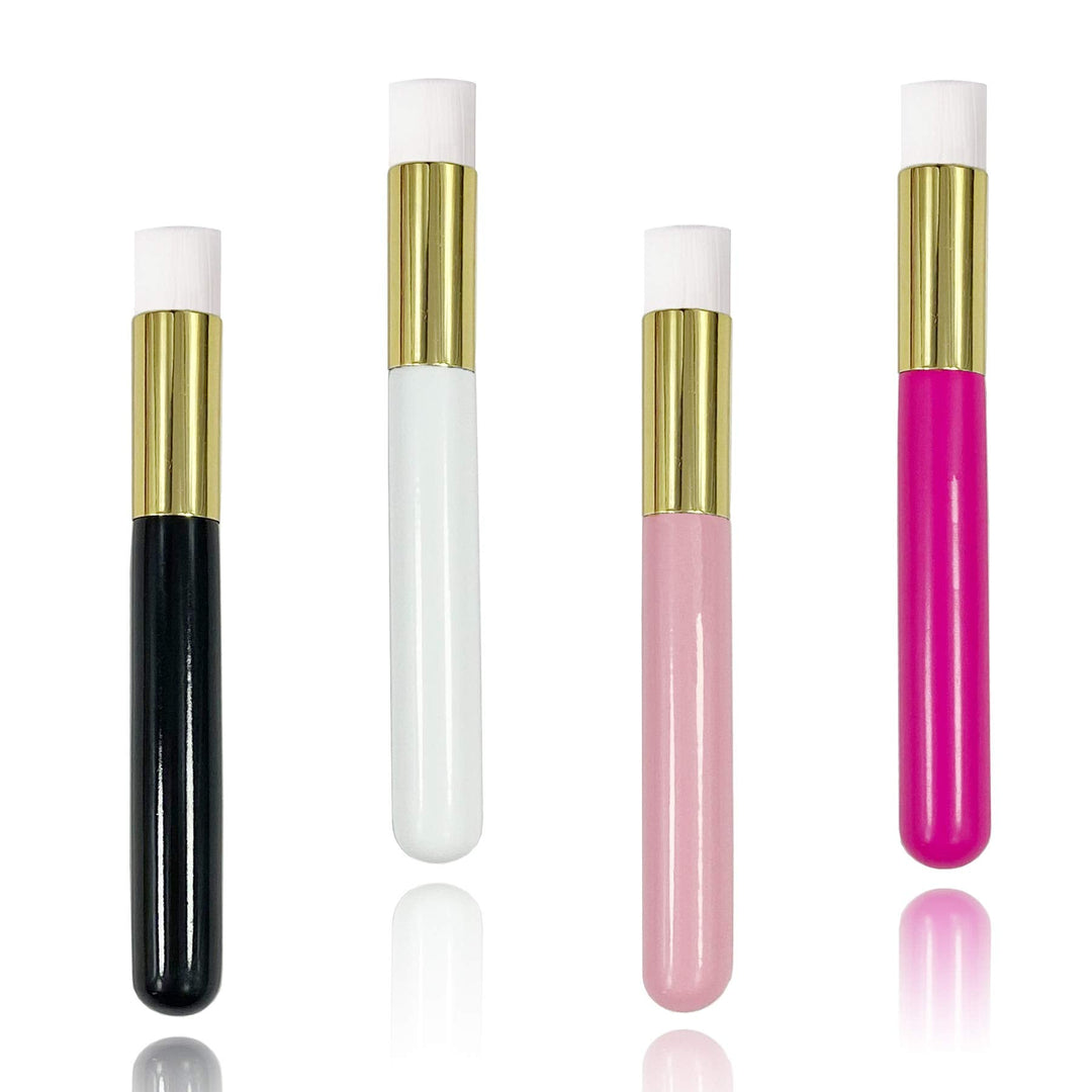 4 Pcs Lash Shampoo Brushes, Peel Off Blackhead Brush Remover Tool, Nose Pore Deep Cleaning Brush, Facial Cleansing Brushes, Eyel