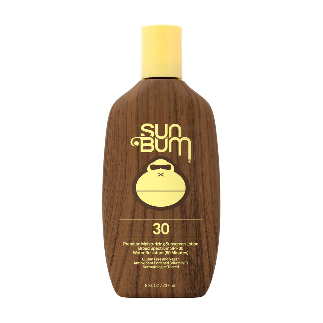 Sun Bum Original Scent SPF 30 Sunscreen Lotion | Vegan and Hawaii 104 Act Compliant (Octinoxate & Oxybenzone Free) Broad Spectrum Moisturizing UVA/UVB Sunscreen with Vitamin E | 8 oz
