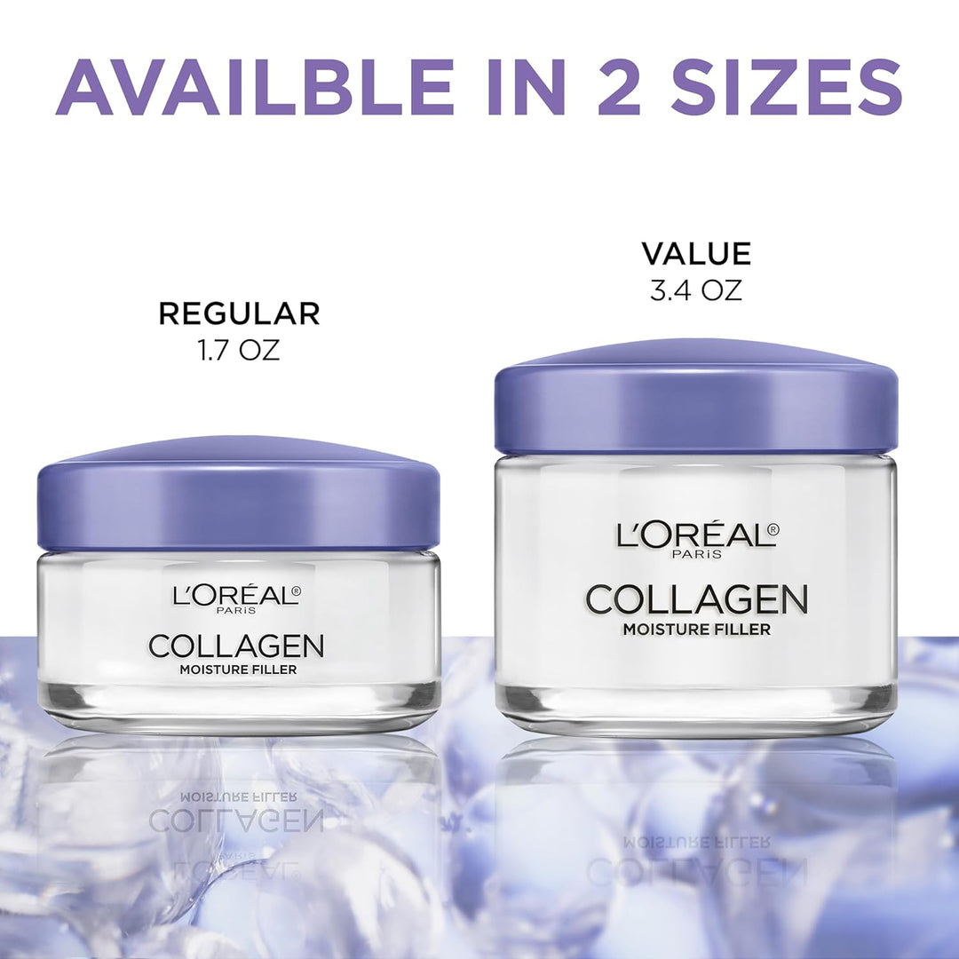 L'Oreal Paris Collagen Moisture Filler Face Cream | Anti-Aging | 48HR Hydration