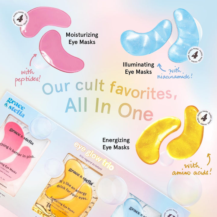 Under Eye Mask Patches | Reduce Dark Circles & Puffiness | Vegan Gel (72 Pairs)