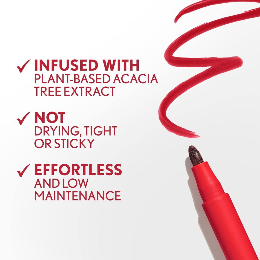 30 Iconic Ruby Lipstain | Transfer-Proof, Vegan Formula | Smooth Application
