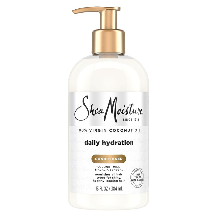 SheaMoisture 100% Virgin Coconut Oil Daily Hydration Conditioner, 13 Ounce