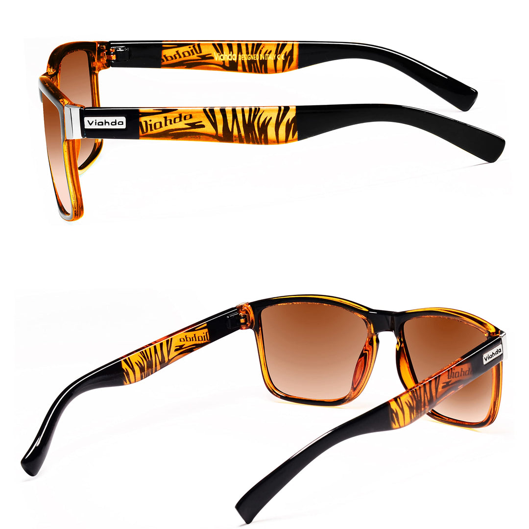 VIAHDA Polarized Sports Sunglasses for Man Cycling Running Fishing Golf Sun glasses Women HD6009