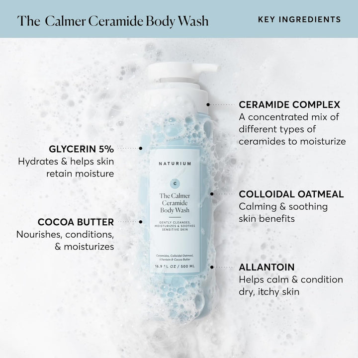 Soothing Body Wash for Sensitive Skin | Gentle Formula | 16.9 oz