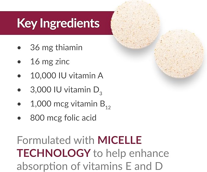 Bariatric Advantage Chewable Advanced Multi EA Without Iron, High Potency Daily Multivitamin for Bariatric Surgery Patients Including Gastric Bypass, Sleeve Gastrectomy, DS - Mixed Fruit, 60 Count