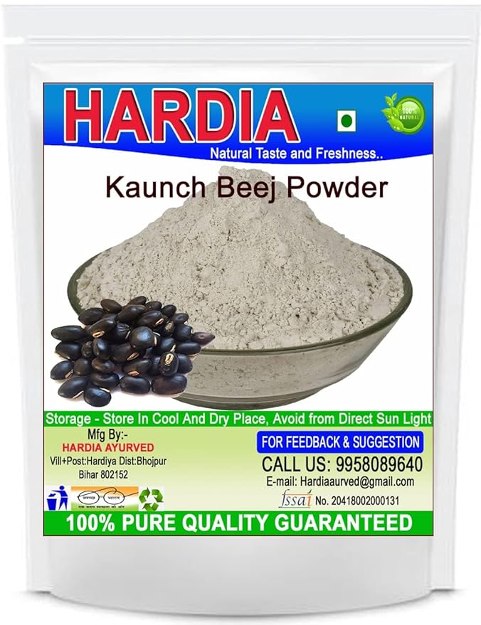 EXPORT STORE Shatavar Safed Musli Gokhru Ashwagandha Kaunch Powder 250 grm combo. 50 Each.