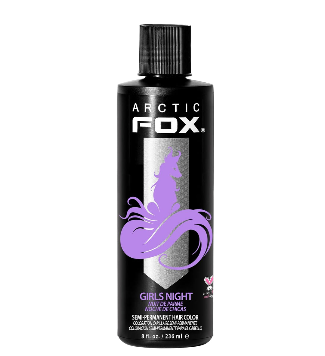 ARCTIC FOX Vegan Semi-Permanent Hair Color Dye | AURORA KISS | 5.6 Fl Oz