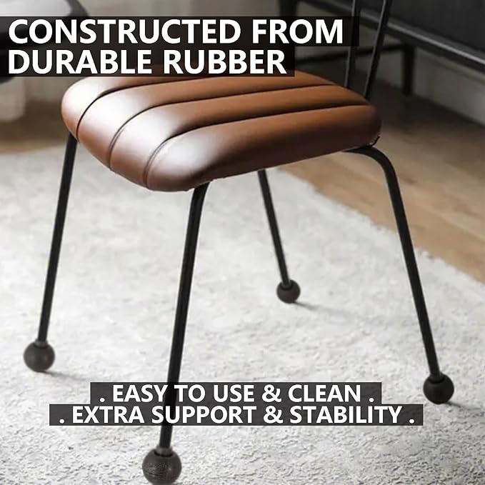 Chair Feet 24-28mm Leg Floor Protectors for Hardwood Floors Rubber Covers to Protect Wood Tile Outdoor Chairs Feet Helinox Chair Sunset