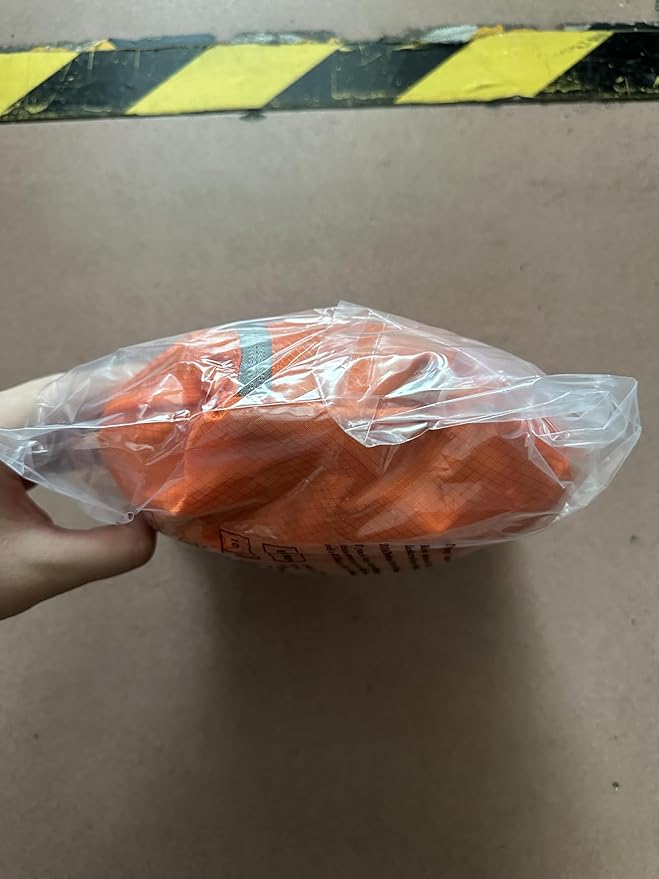 ZOMAKE Ultra Lightweight Packable Backpack 25L, Foldable Hiking Backpacks Water Resistant Small Folding Daypack for Travel(Orange)