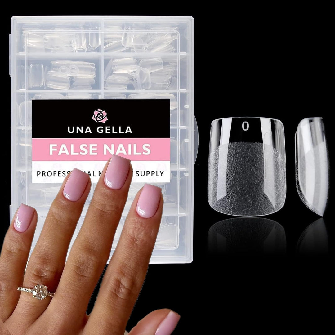 504Pcs Matte Soft Gel Toe Nail Tips | Full Cover for DIY Nail Extensions