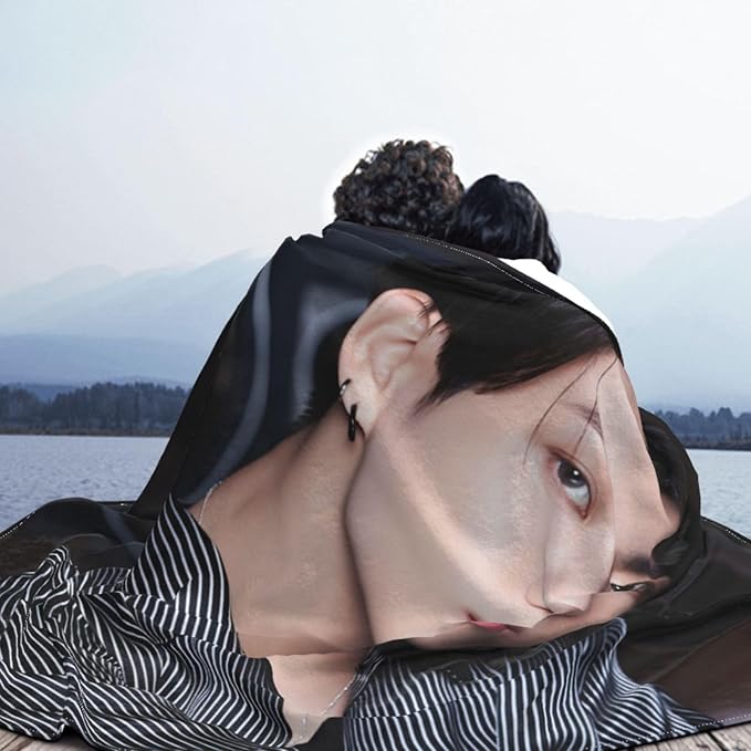 Blanket 40"X50" Soft and Comfortable Warm Fleece Throw Full Picture of Idol Group Blankets Yoga Blankets Beach Blanket Picnic Blankets for Dorm Room Decor Sofa Bed Camping Travel All Season